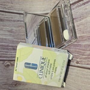 CLINIQUE All About Shadow Soft Matte Eyeshadow Single FRENCH ROAST .07oz NWT**